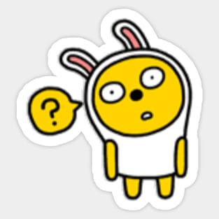 KakaoTalk Friends Muzi (Baffled) Sticker